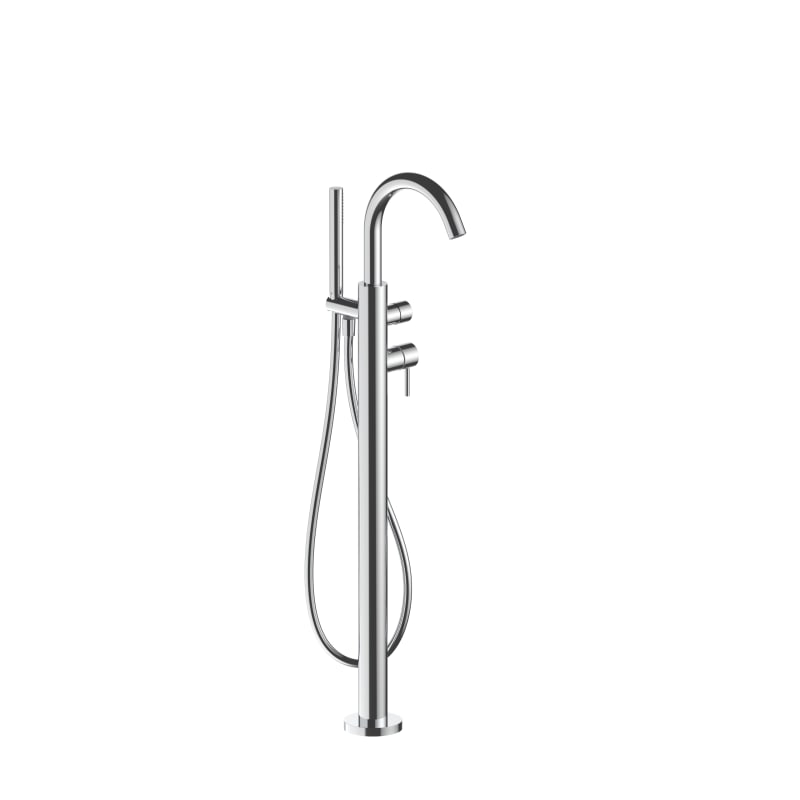 Fantini Nostromo Bodenstand-Wannenmischer E880B+R080A
